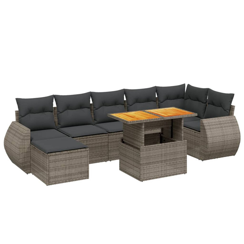 Ensemble de canapé de jardin Vidaxl