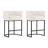 Vernon 27" H Counter Height Bar Stools Set Of 2, Modern Barrel Counter Stools With Backrest And Arms, Metal Frames, Linen Fabric Upholstered Accent Barstools For Kitchen Island-1506588674