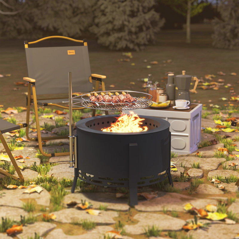 Round Charcoal Smokeless