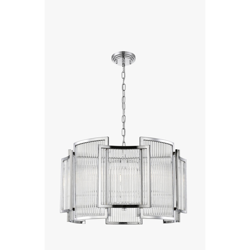 Markiewicz 5 - Light Geometric Pendant, Chrome