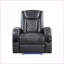 Fauteuil inclinable électrique Liza, Bluetooth, similicuir-103878544