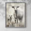 ANIMALS Series CCLxxvii - reproduction encadrée de qualité supérieure - prête à être accrochée - aucun clou requis-202129345-202129347