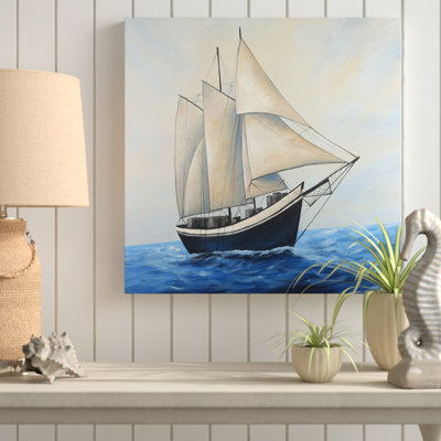 Reproduction d’art sur toile tendue, "expédition délicate par une journée ensoleillée"