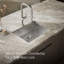 Vault 25" L x 22" W x 6-5/16" Single Bowl Dual-Mount Kitchen Sink with 4 Faucet Holes