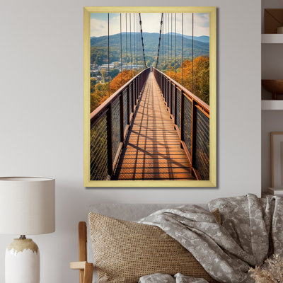 Gatlinburg Skybridge, Tennessee, reproduction sur toile