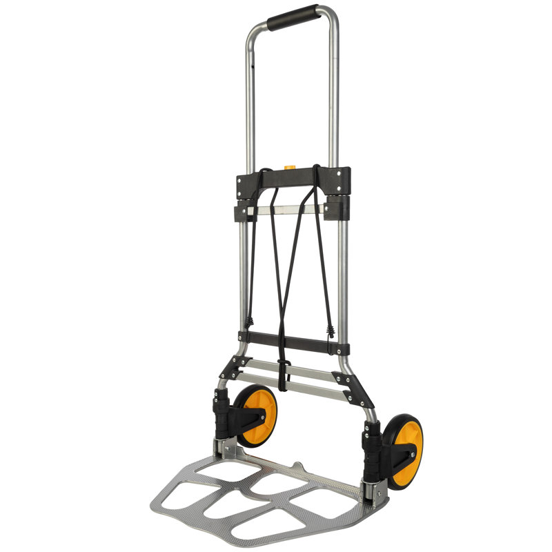 Chariot-chariot pliable avec roues Stalwart 330 lb