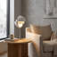 Lampe de table réglable en métal avec double abat-jour rotatif Monroe, lampe de bureau et de chevet sculpturale moderne, douille E26, pour le salon, la chambre et le bureau-722574620