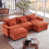 Orange Chenille