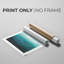 Drifting Sea II - Impression sur toile seulement - SANS CADRE-940703677