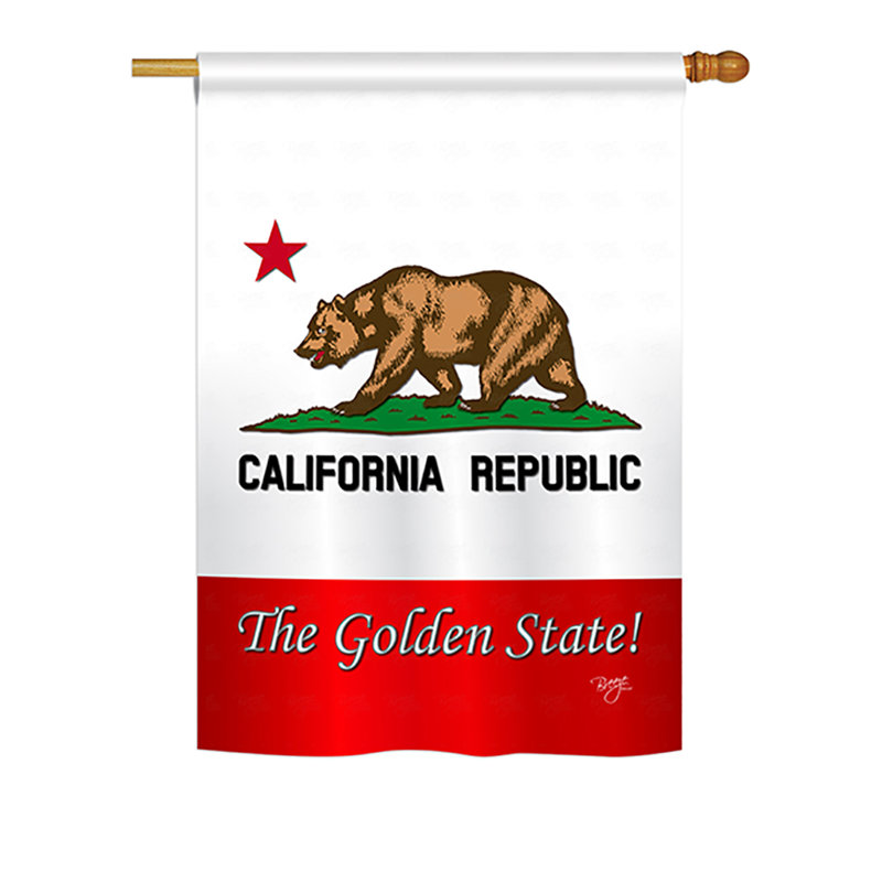 Double Sided Polyester House Flag, 40" H x 28" W