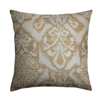 Ingalill Ikat Feather Reversible Throw Pillow