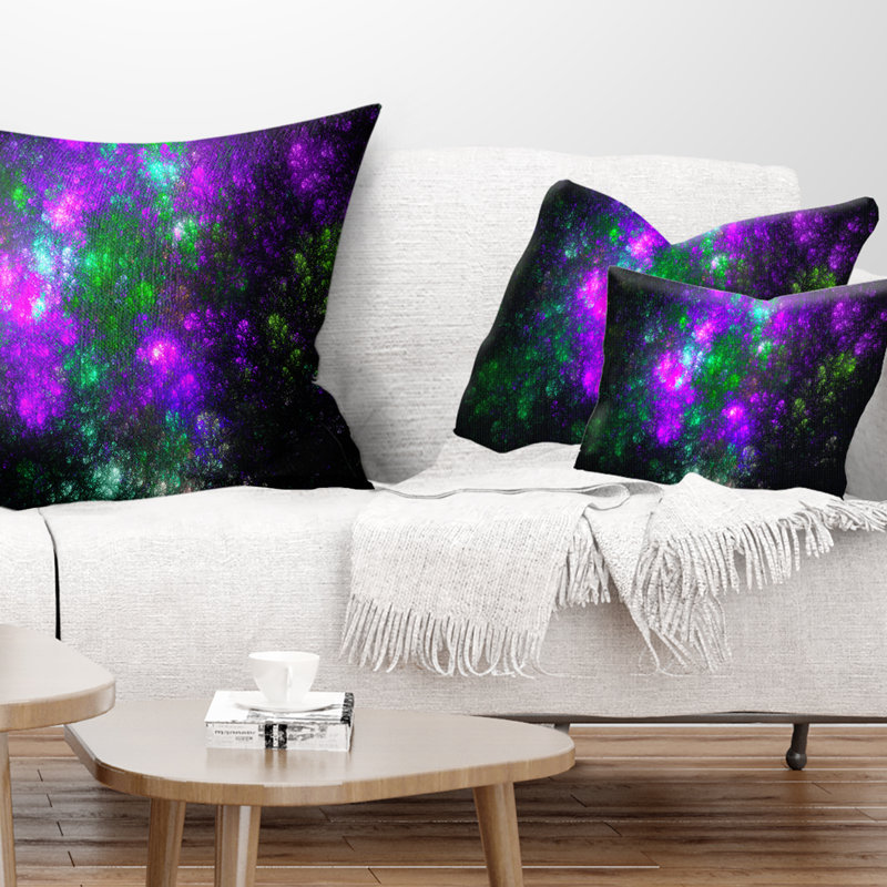  Coussin lombaire abstrait fractal Supernova