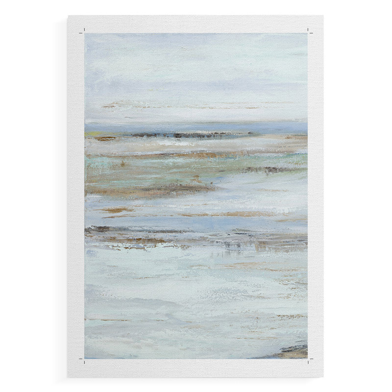 «Mute Misty Marsh I», impression sur toile seulement - non encadrée, H 48 po x l 32 po
