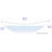 78.75'' x 78.75'' Soaking Acrylic Bathtub