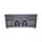 65.3" TV Stand With LED Light Strips And Iron Mesh Barn Door Y Decorative Strip Country Grey Farmhouse Style-564236193