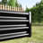 Large Metal Raised Bed For Gardens, 7.6X3.7X0.98Ft, Black Planting Ornamental Plants Garden Kit, A Colorful-107314641-107314654
