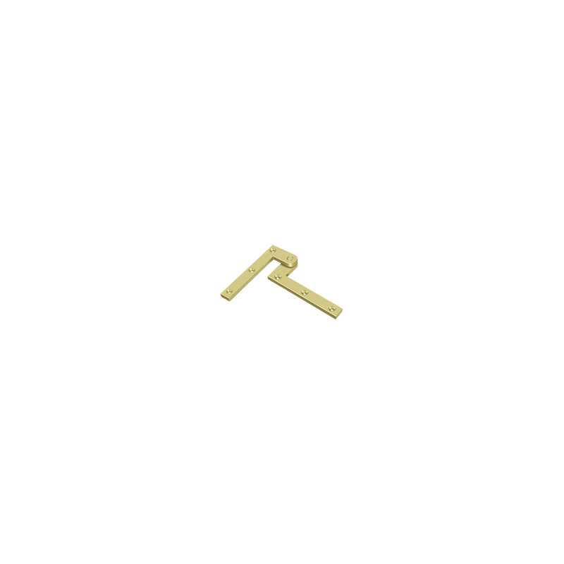 99'' x 16'' Butt Bearing Hinge, Polished Brass