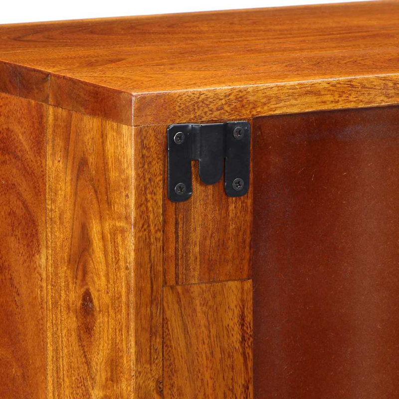 35cm W Solid Wood Bedside Table