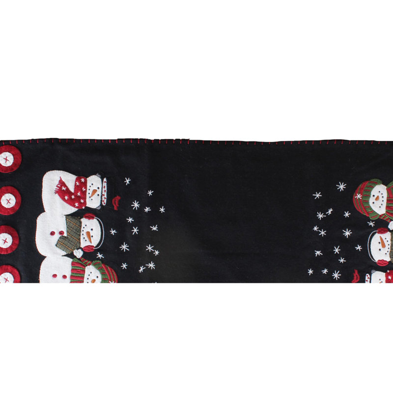 Rikyah Runner Christmas Wool Felt Table Runnner