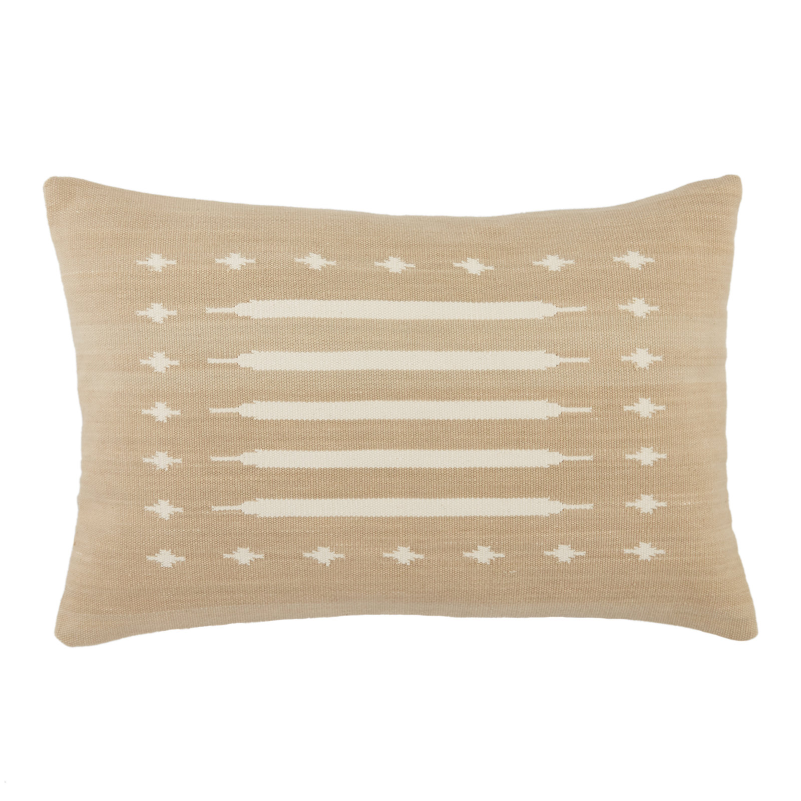 Estela Geometric Cotton Lumbar Throw Pillow, Pillow Cover Only - No Insert