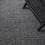 Tapis en laine / coton à tissage plat Estil en noir / gris-267385860
