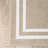 Double Border Machine Tufted Performance Beige/White Rug-64089946