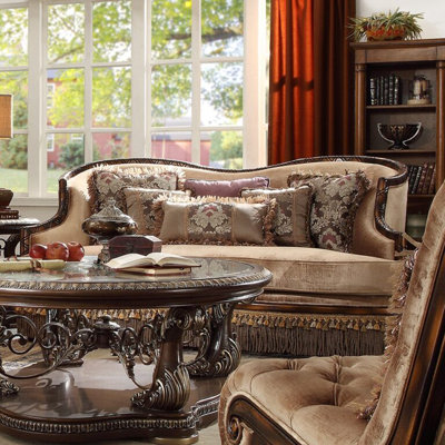 LUXURY MOBILYA TURKISH DESIGN FURNITURE HAND CARVED LOVE SEAT
