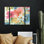 Ensemble de 3 panneaux muraux - Lisa Audit «My Garden Bouquet II», art mural pour salon, chambre à coucher ou bureau 