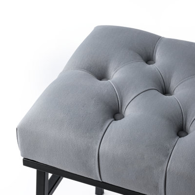 Fleuridor Velvet Upholstered Bench