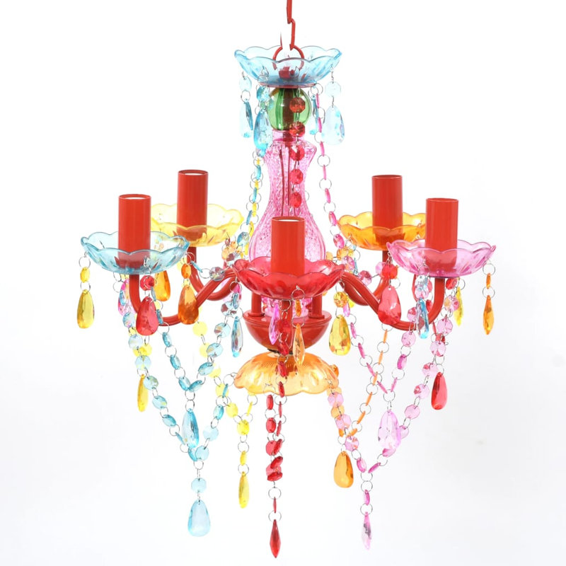 Crystal Light 5 Bulbs, Multicoloured