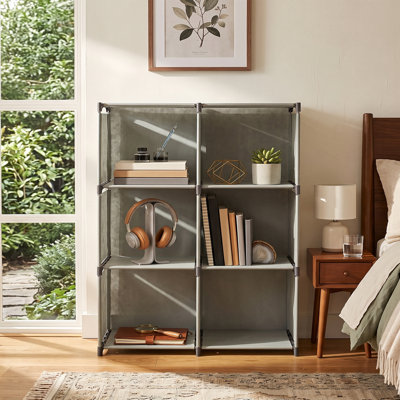 80cm W Galvanized Steel Bookcase