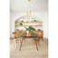 Tapis brun / sable tissé à la main Jamie-68848823