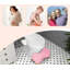 Toilette de toilette Squat, tabouret de merde pour salle de bain (rose)
