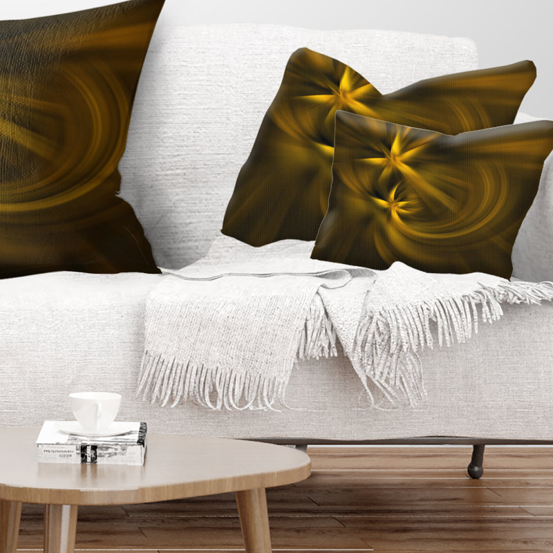  Coussin abstrait, Rectangulaire, 12 po x 20 po