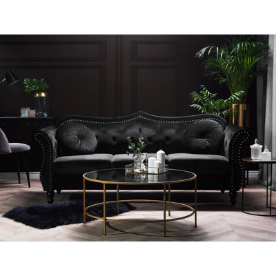 3 Seater Velvet Sofa