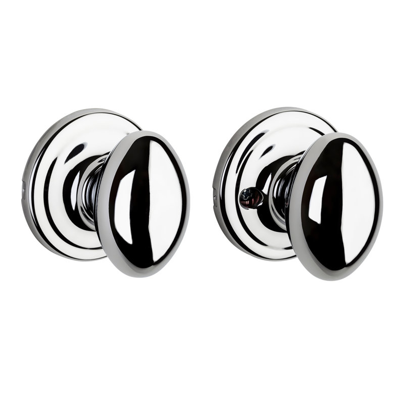 Laurel Hall/Closet Knob, Polished Chrome