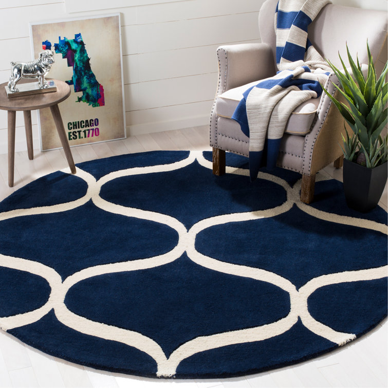 Cannen Hand Tufted Wool Geometric Rug