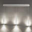 Luminaire suspendu linéaire à 3 lumières Quill-97826442