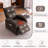 019-160°Recliner Chair For Elderly Seniors-Manual Push Back Reclining Chair With 8-Point Massage & Heating-1041624428