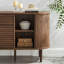 Buffet ovale cannelé de 67 po Harlan