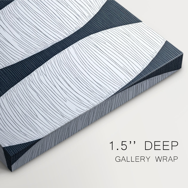 Série ABSTRACT DCCXLV III - Toile tendue avec châssis Premium - Prêt à être accroché, H 36 po x l 24 po