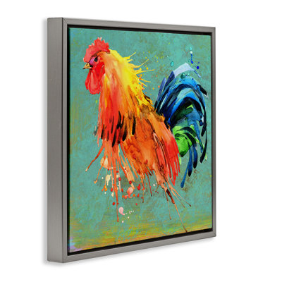 Coq urbain abstrait