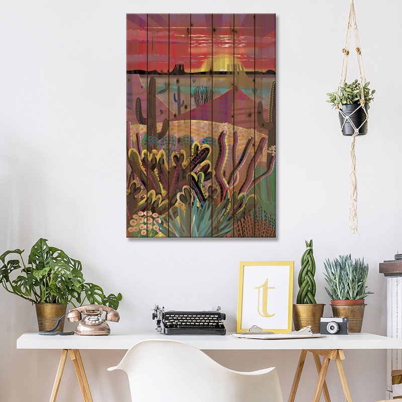 " The Desert In Your Mind " by Charles Harker, 18" W x 26" H
