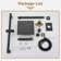 SlideLux 10 Inch 2-Function Rainfall Shower System with Slide Bar and Rough in-Valve