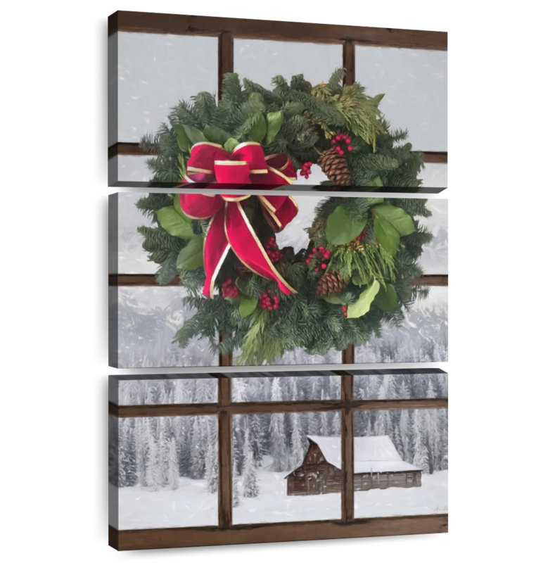 Lelend Teton Christmas Window