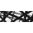 Abstract Bold Lines - Black Pattern Canvas for Home Decor