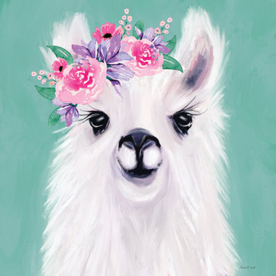 Lama floral par Elizabeth Tyndall