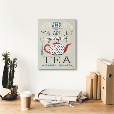Epic Graffiti 'Cup Of Tea' by Michael Mullan Canvas Wall Art