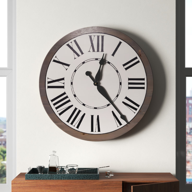 Horloge murale West Oak Lane Farmhouse, Moyen
