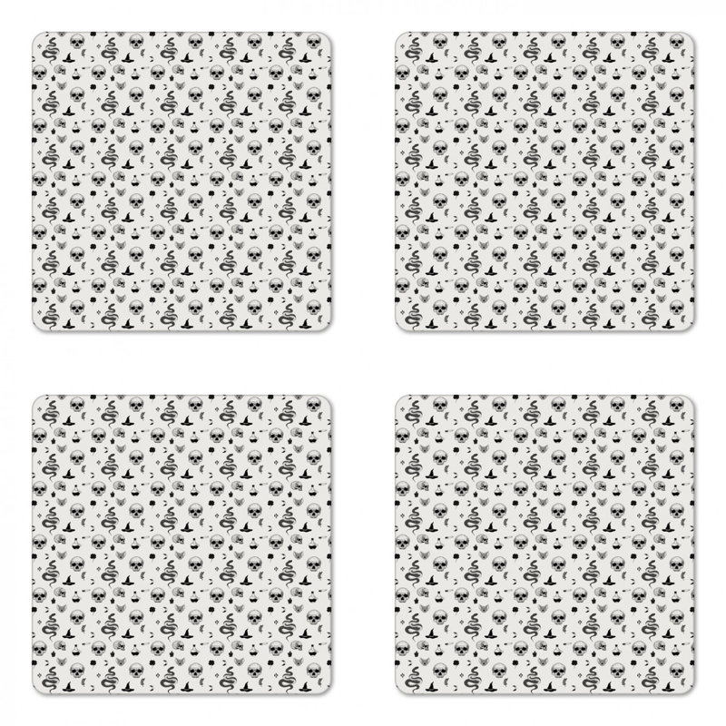 Square 4 Piece Coaster Set